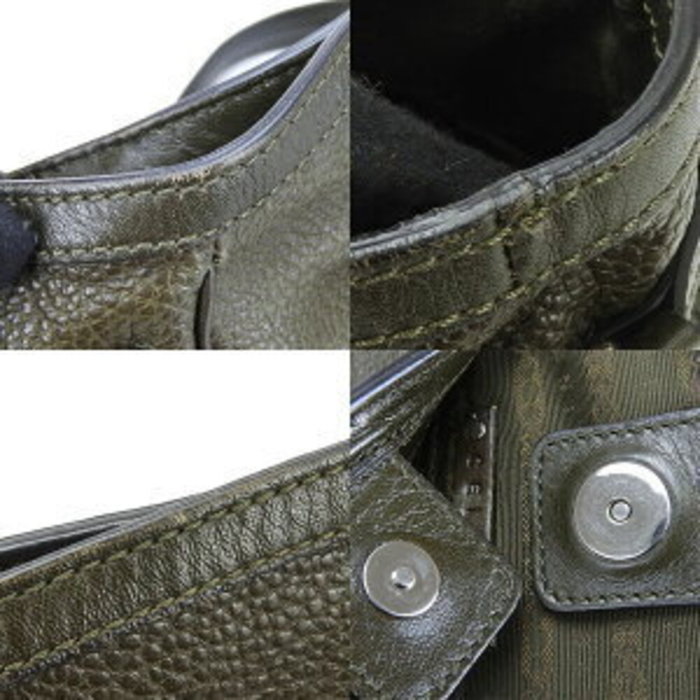 Celine Tote Bag Moss Green Leather - Picture 7 of 9